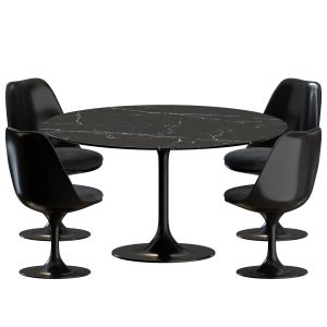 Tulip Dinning Set 01 By Knoll