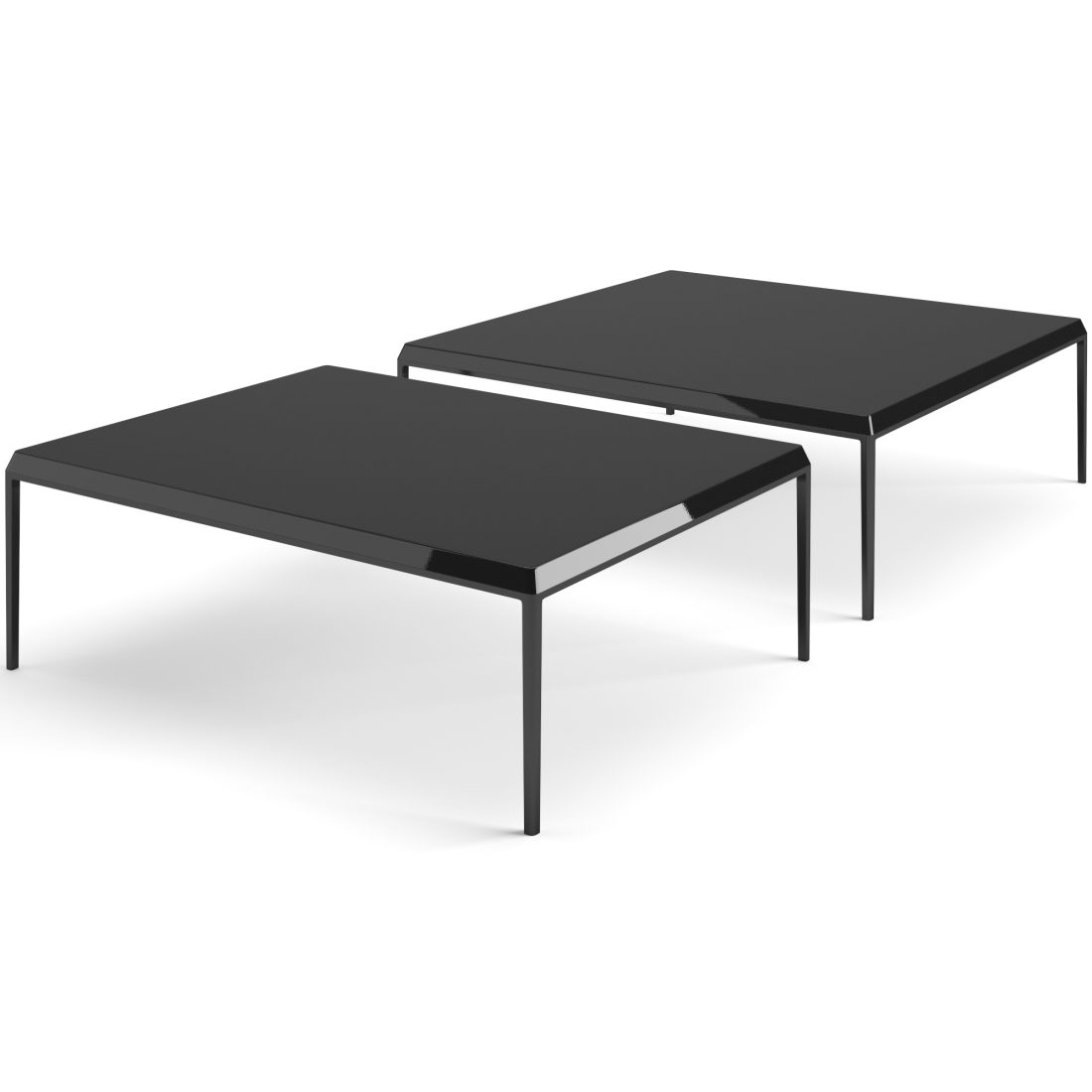 B&b Italia Michel Coffee Tables Set 3D Model for VRay, Corona | CGMood