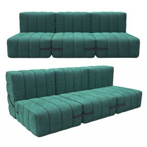 Curt 3-seat Modular Sofa Without