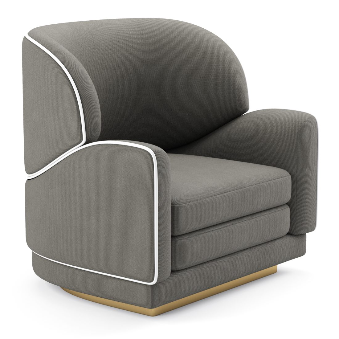 Jayne Armchair Ottiu - 3D Model for VRay