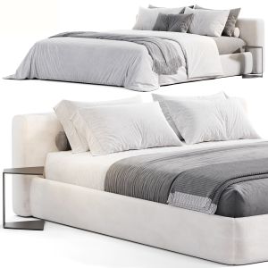 Groundpiece Bed By Flexform