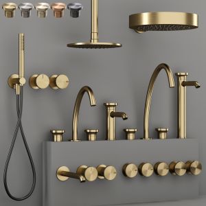 Gessi Origini Bathroom Faucet Set 1