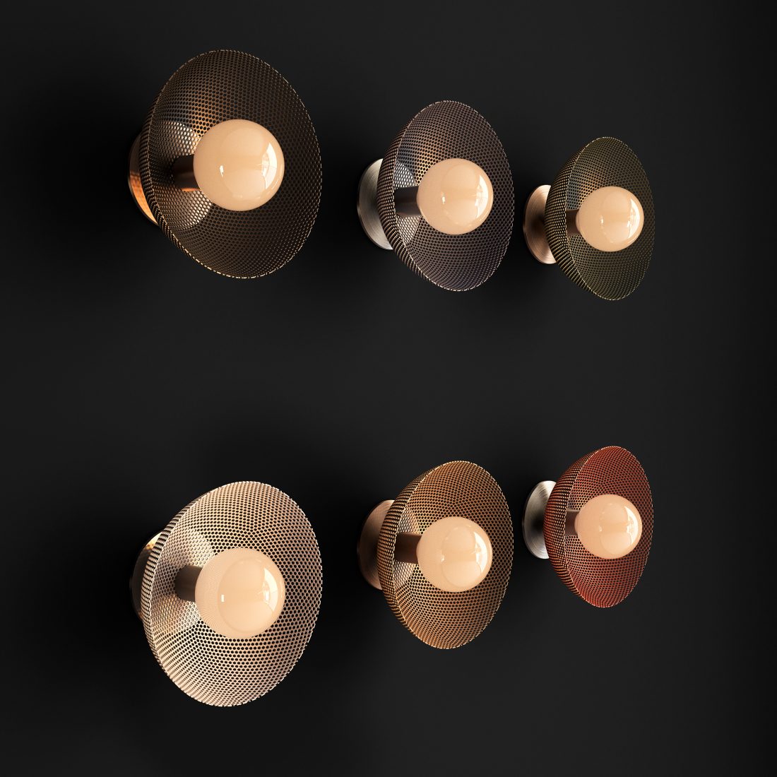 Petite Centric Wall Sconce 3D Model for VRay, Corona | CGMood