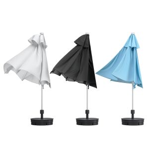 Ikea Hogon Umbrella Folded Blown By The Wind