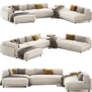 Sunday J Sectional Sofa With Chaise