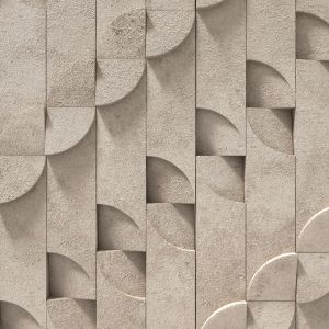 Geometric Concrete Tiles Made By Hand
