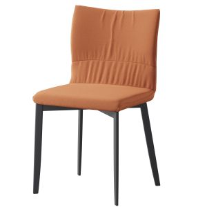 Contemporary Restaurant Leather Side Chair