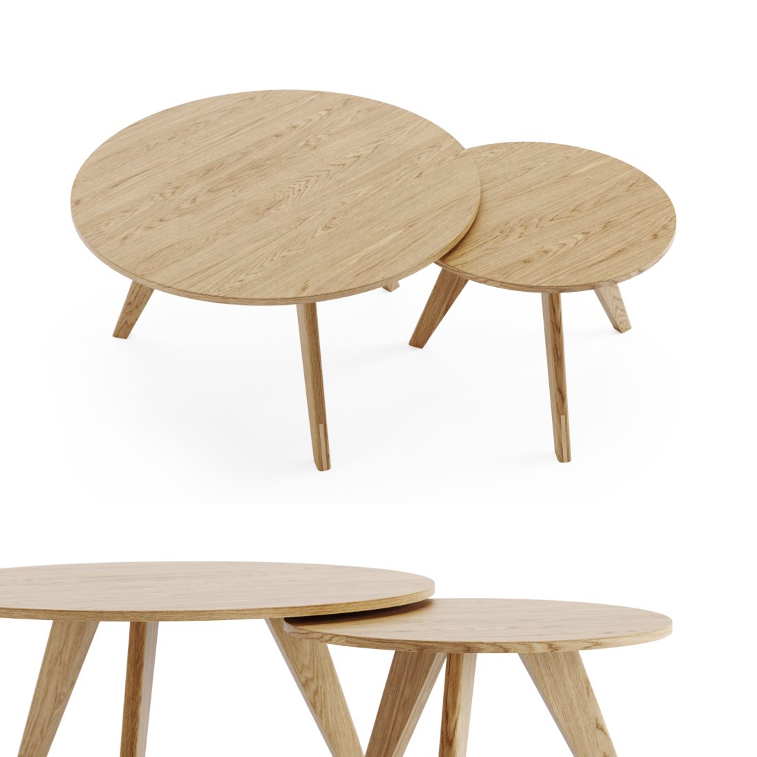 Bolia Coffee Table New Mood - 3D Model for VRay, Corona