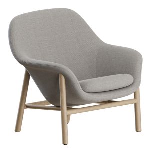 Drape Lounge Chair Wood