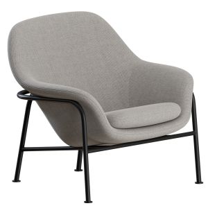 Drape Lounge Chair Metal