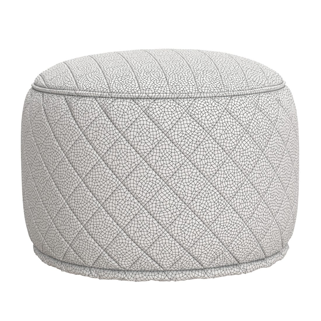 Mini Pouf Pouf Mini Lure Luxe 3D Model for VRay | CGMood