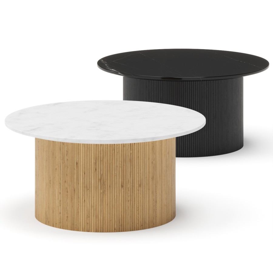 West Elm Ellington Round Coffee Table 3D Model for VRay, Corona | CGMood