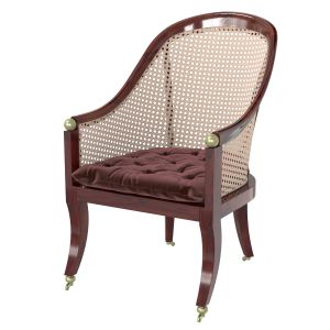 19th Century British Colonial Mahogany Chair