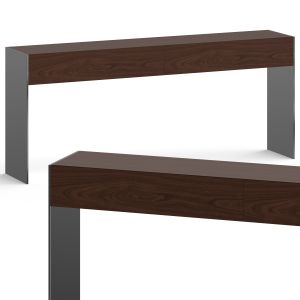 Cb2 Facile High-gloss Wood Console Table