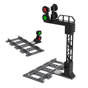 Lego Train Construction Traffic Lights