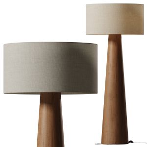 Conical Tapered Floor Lamp