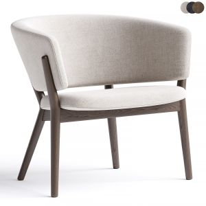 Roundish Arm Chair By Maruni