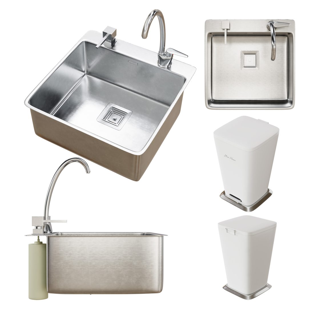 Bathroom Faucet And Shower Kit Ultimate Collection - 3D Model for