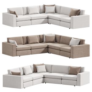 Beale Five Piece Corner Sectional