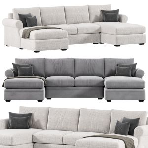Landsbury Double Chaise Sectional Sofa By Arhaus