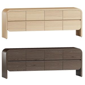 Cortez Natural Credenza By Leanne Ford