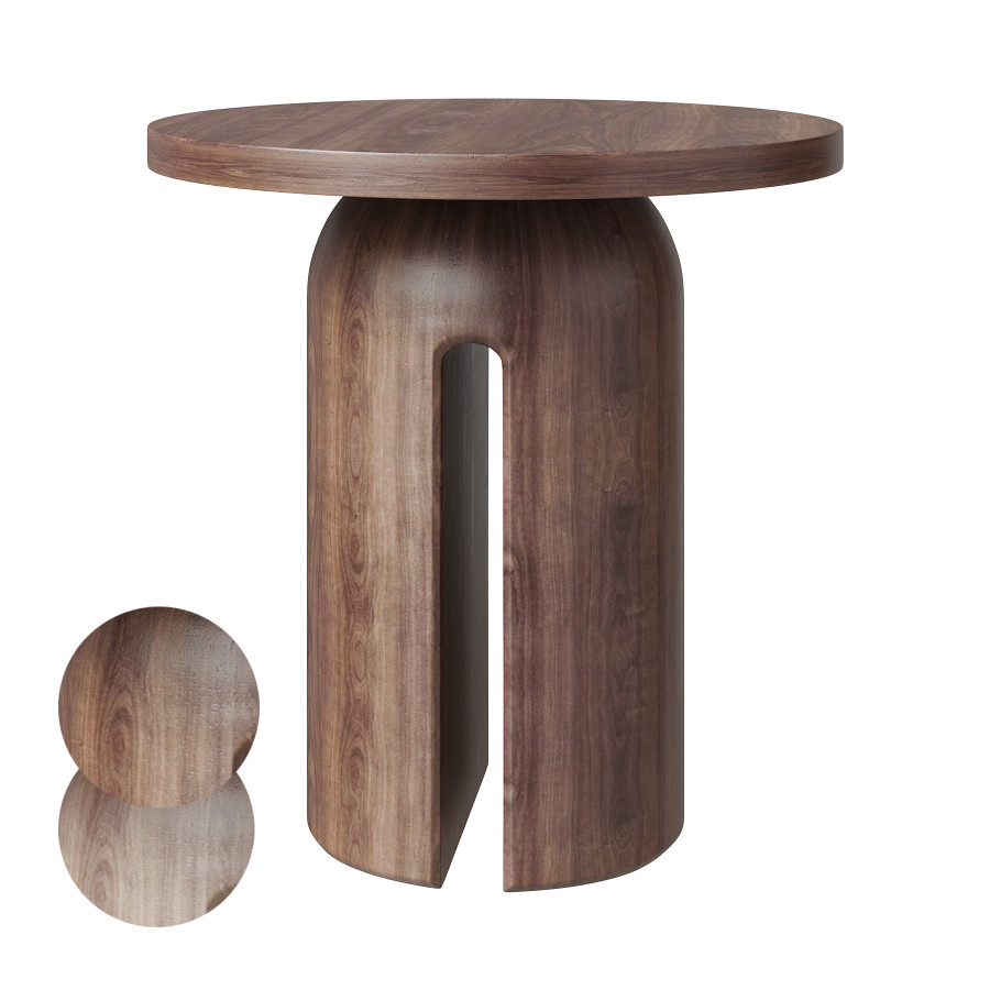 Oco Side Table - 3D Model for VRay, Corona