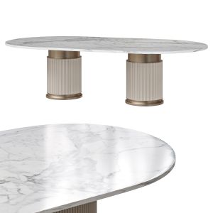 Rock Oval Table