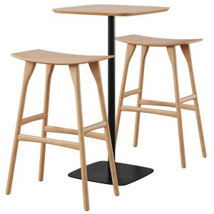 Parson Bar Table And Osso Bar Stool