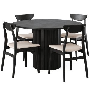 Hill Dining Table And Rodham Chair