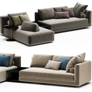 Glam Sectional Sofa By Art Nova