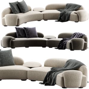 Ama Curved Sofa By Paolo Castelli