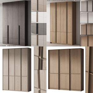 4 in 1 wood cabinets japandi style vol.1 with 33% off (4 models for the price of 2,66 models)