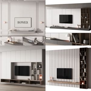 4 in 1 tv wall kit vol.1 with 33% off (4 models for the price of 2,66 models)