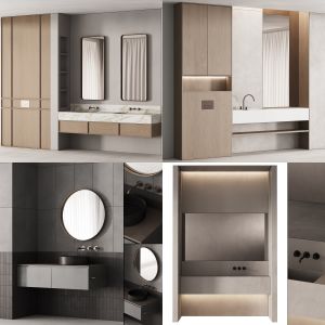 4 in 1 bathroom furniture kit vol.2 with 33% off (4 models for the price of 2,66 models)