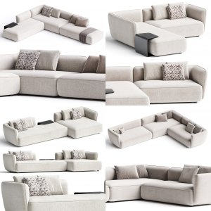 6 COSY sofa By MDF Italia vol 1 (Shop at 50% off)