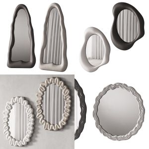4 in 1 modern mirrors kit vol.2 with 33% off (4 models for the price of 2,66 models)