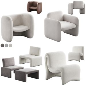 4 in 1 seating furniture kit vol.2 with 33% off (4 models for the price of 2,66 models)