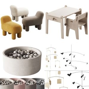 4 in 1 childroom / nursery kit vol.4 with 33% off (4 models for the price of 2,66 models)