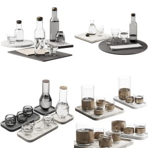 4 in 1 water carafe kit vol.2 with 33% off (4 models for the price of 2,66 models)