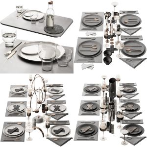 4 in 1 tableware decor serving kit vol.1 with 33% off (4 models for the price of 2,66 models)