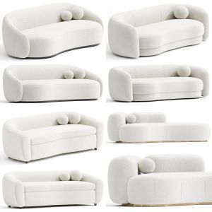 4 Boucle sofa collection vol 1 (Shop at 50% off)