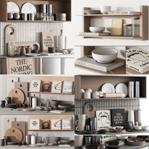 4 in 1 kitchen accessories kit vol.2 with 33% off (4 models for the price of 2,66 models)