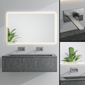 Riluxa Vanity Unit - Bathroom Furniture Set 93