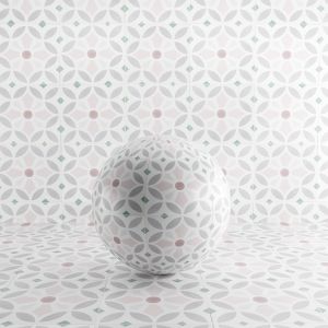 Ceramic Tile Rose Marocco 4k Pbr Seamless