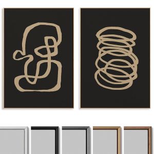 Abstract Painting Frame Set  78