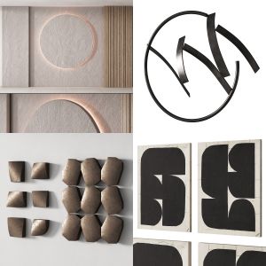 4 in 1wall Artworks kit vol.8 with 33% off (4 models for the price of 2,66 models)