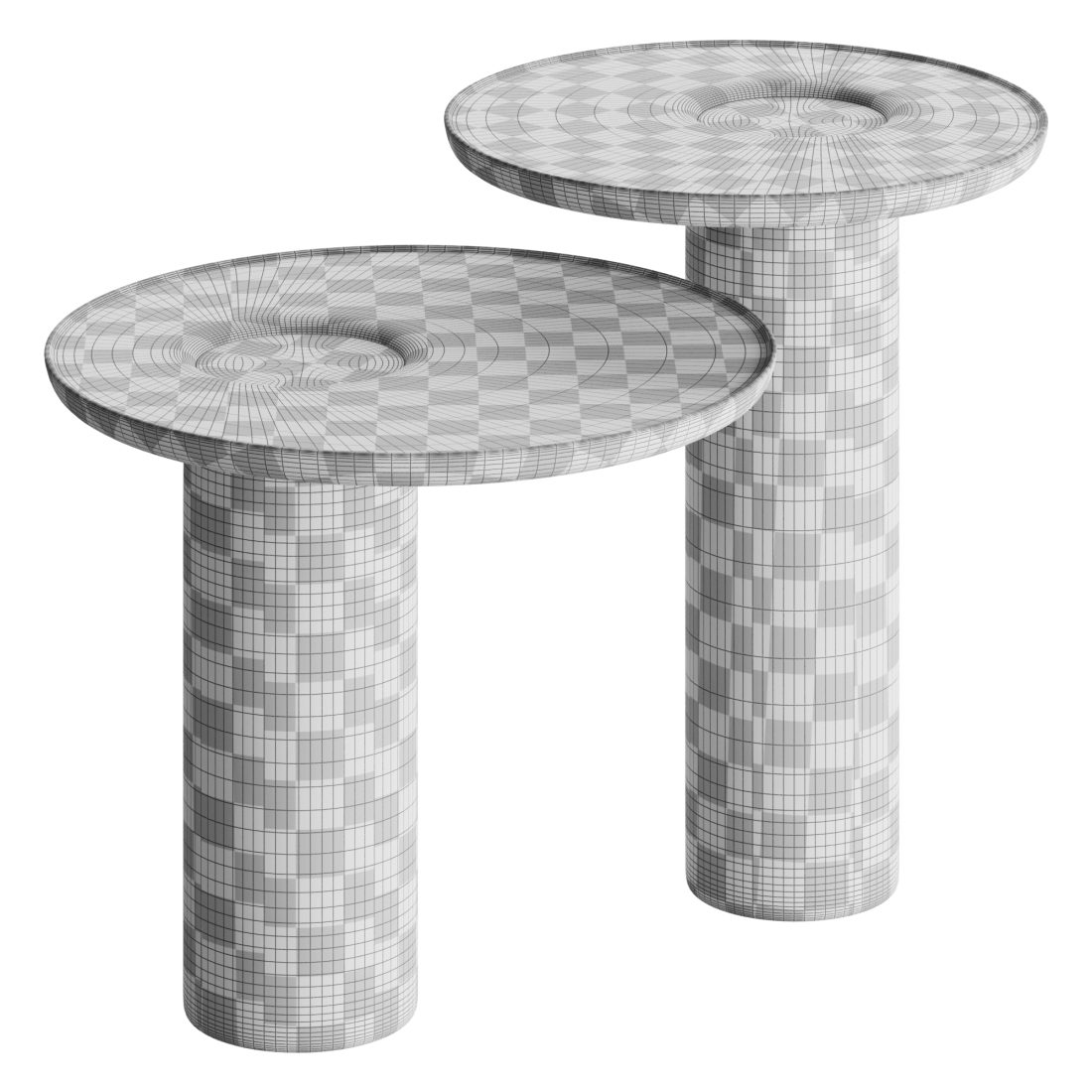 Lago Coffee | Side Tables 3D Model for Corona | CGMood