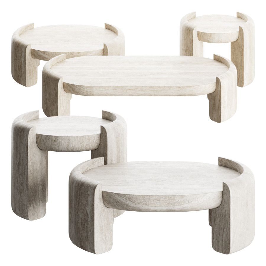 Pimar Fuente Coffee Table 3D Model for Corona | CGMood