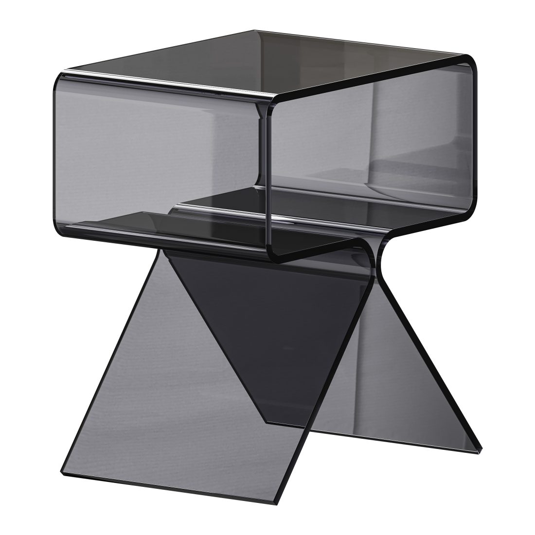 Acrylic Side Table - 3 Color Options 3D Model for Corona | CGMood