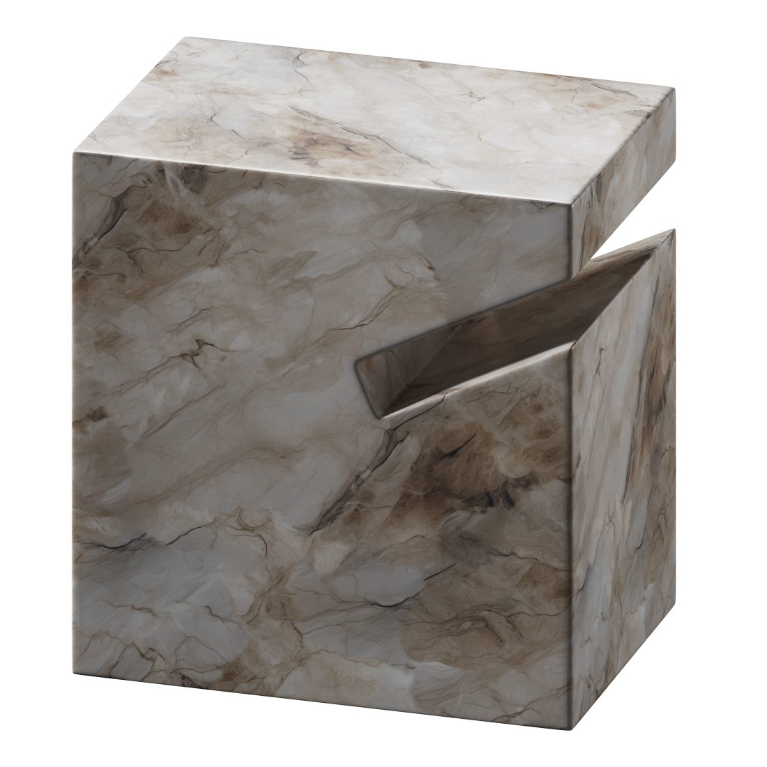 Natural Side Table Marble 3D Model for Corona | CGMood